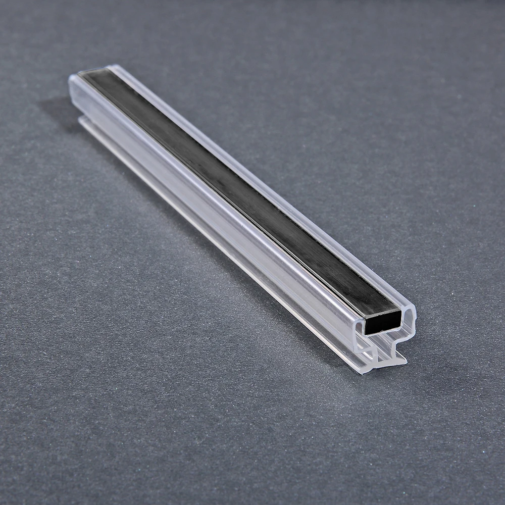 Glass Fitting Shower Door Magnetic Seal Strip For Bathroom - Buy Shower