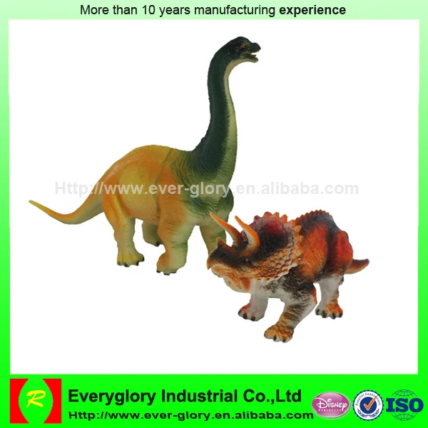 large soft plastic dinosaur