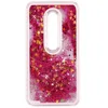 Quicksand Flowing Liquid Floating Bling Glitter Sparkle Stars Crystal Clear Hard Case For Motorola Moto G / G3
