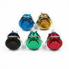 16mm High Head Waterproof Metal Push Button Switch Reset Button Switch Momentary Horn Car Red Green Yellow Blue Black 3A 250 VDC