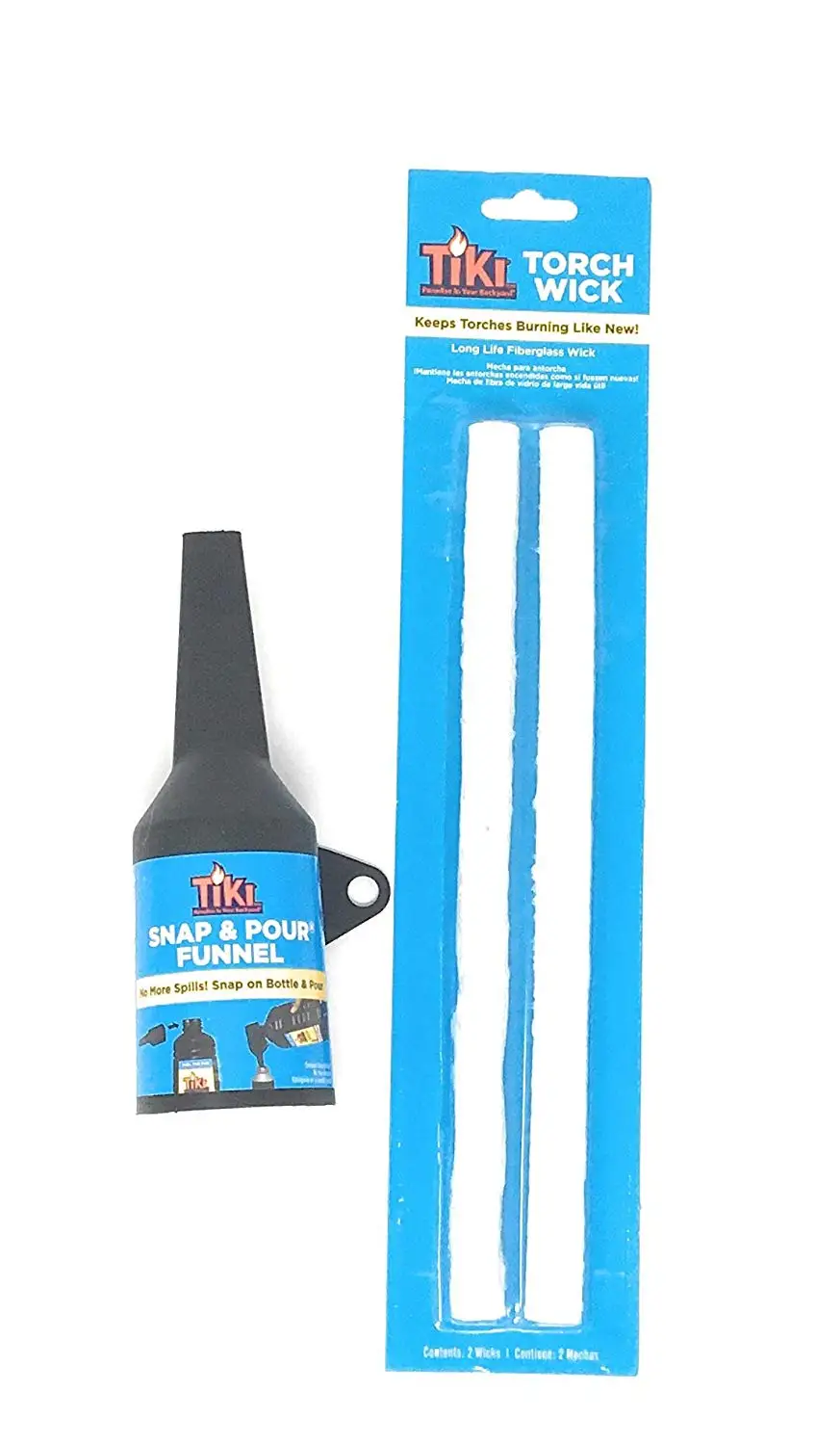 Replacement Tiki Torch Canisters Find Get Quotations Tiki Torch Wicks Replacement And Snap Pour Bundle Outdoor Includes 1