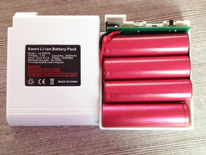 Аккумулятор для одежды. QD-5(10icr19/65-2) Lion Battery.