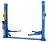 4000kg floorplate 2-post-auto/car lift two cylinder double safety locks cable the pump unit be installed 220V/380V power supply