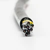Remote control braided shielded flexible cable robot used cable