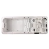 Factory supply deluxe outdoor rectangular swim spa,large pop-up tv swim spa 10 person hot tubs