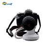 Retail good camera display holder with alarm