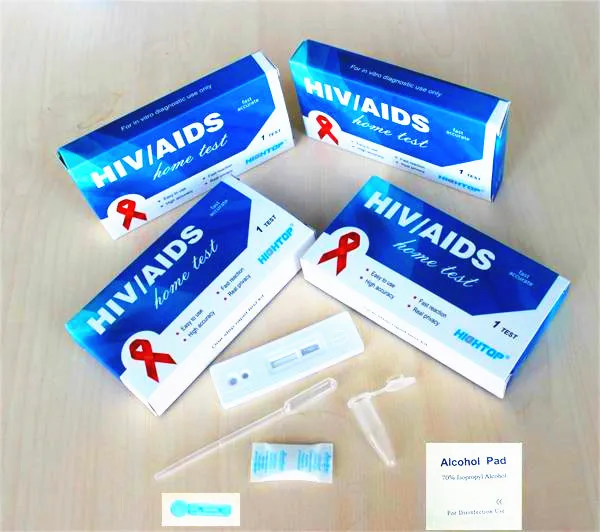 Inhome Rapid Hiv 1+2 Test Kit(whole Blood/serum/plasma) Buy Home use Hiv Blood Test,Home