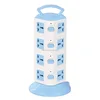4 Layers 16 Outelets Universal Multi Switch Tower Socket With Overload Protector