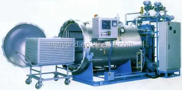electricity steam dual purpose spraying type sterilizer&retort food sterilizer