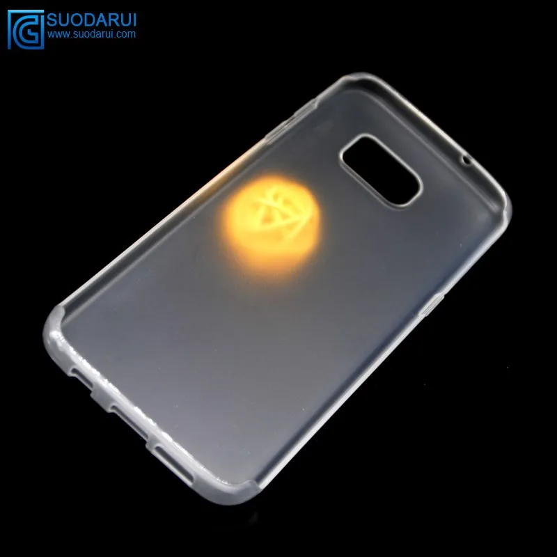 Pudding tpu case for samsung s7 edge flexible soft gel case Mix color