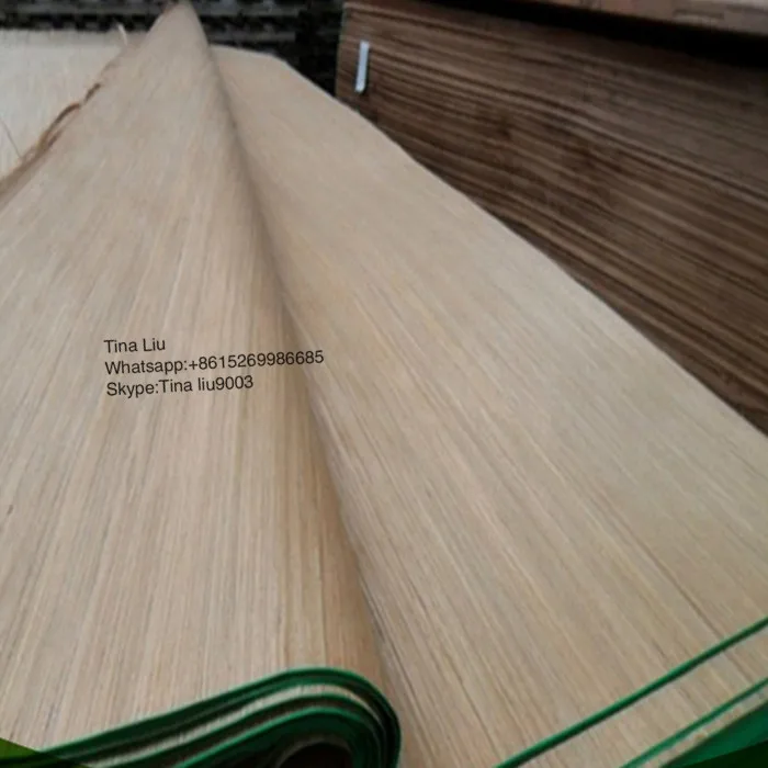 decorative engineered wood gurjan face veneer