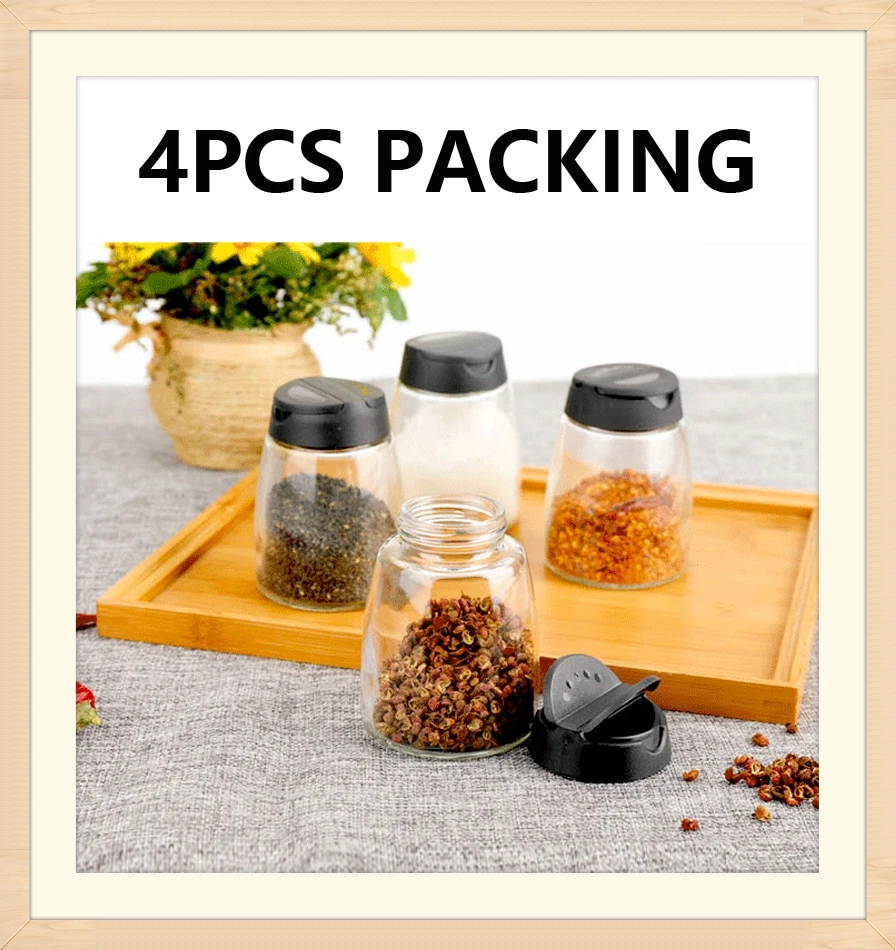 Mini Disposable Glass Salt Shaker Bottles For Spice /salt/papper Buy