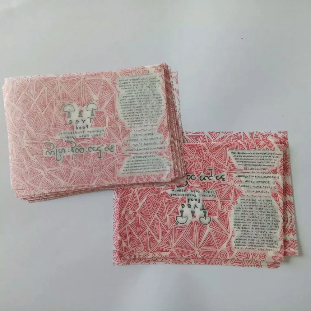 40gsm Die Cut Waxed Paper Sheets For Candy Wrapping Use Buy 40gsm Die
