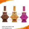 Wholesale unique shape 40ml atomizer perfume glass bottle with pump sprayer