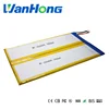 Rechargeable long life 356080 li-polymer li-ion battery pack 3.7v 8000mah tablet battery