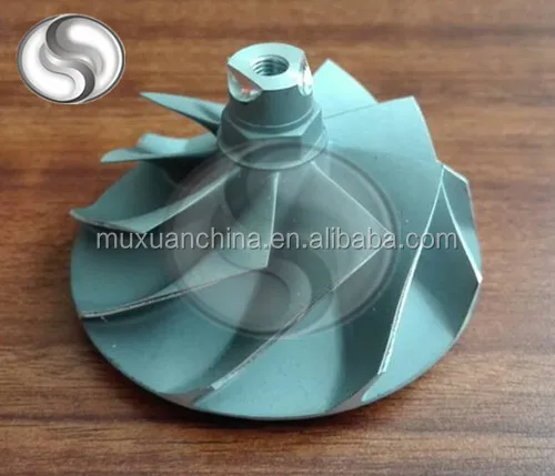 7.3 Powerstroke 1994.5-2000 GTP38 60//80 Turbo billet compressor wheel 7+7