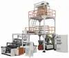 computer control LDPE/HDPE/LLDPE Film extrusion line film blown and print machinery with Single Winder and Embossing Roller