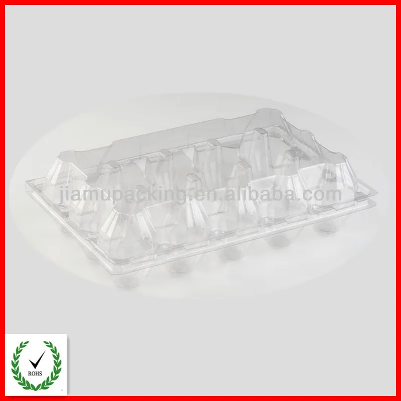 used plastic egg trays