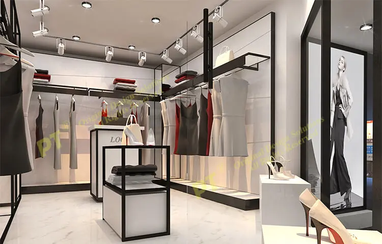 Modern Women Clothing Store Interior Design - Buy Clothing Store ...