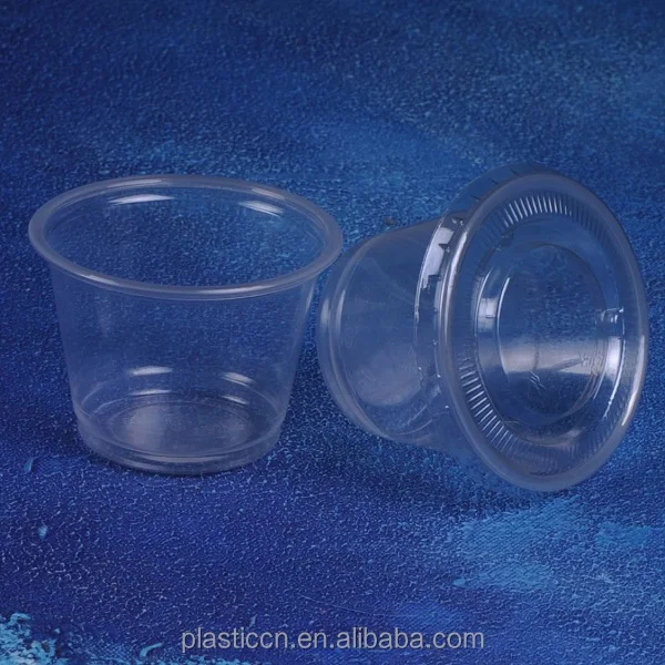 small plastic cups