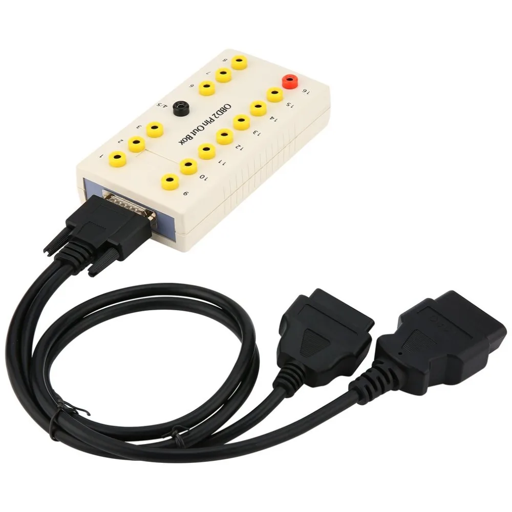 OTKEFDI OBD Detector Breakout Box CAN Data Signal Tool