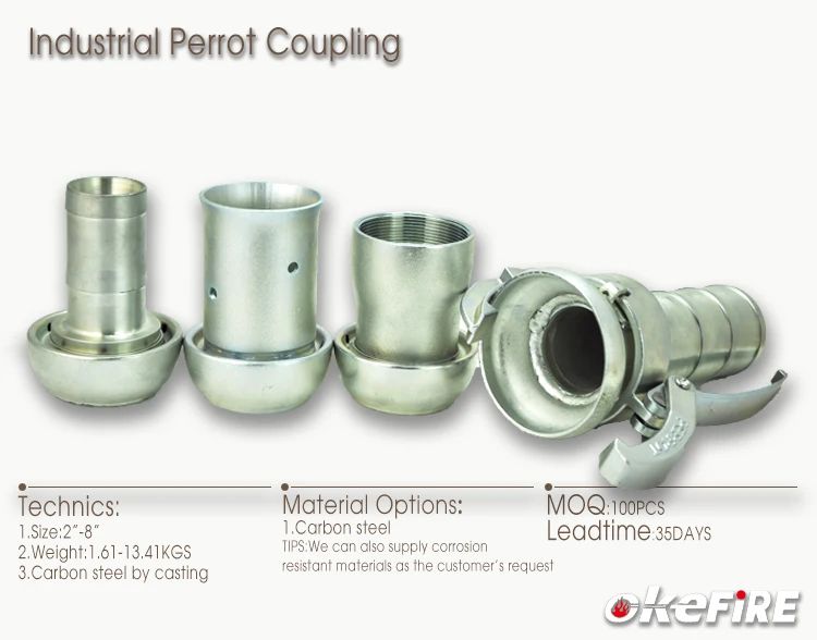 Okefire Industrial Perrot Coupling Assembly - Buy Industrial Coupling ...