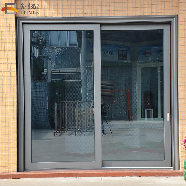 Wholesale Custom Thermal Break Aluminum Sliding Patio Doors Hook