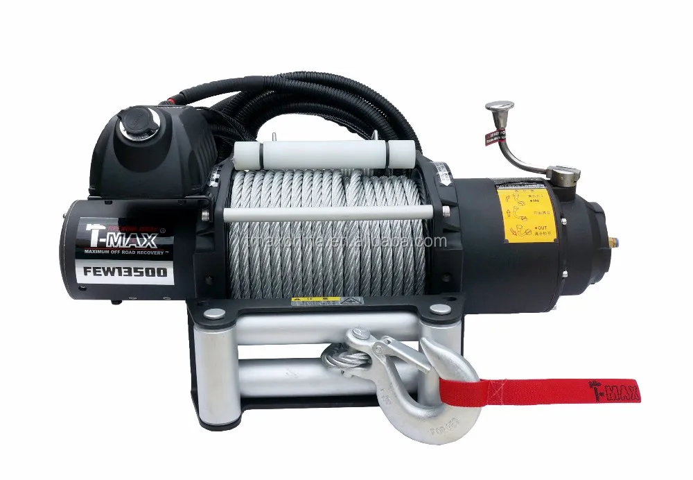 Tmax 13500 Lbs 12v Truck Winch Fire Work Winch Buy 4wd Auto 12v