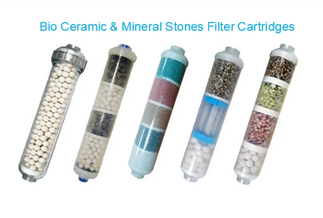 Alkaline / Bio Ceramic Balls /Minerals/ t33 Water Filter Cartridge for Resi...