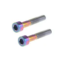 1Pair M6x35 40mm Bike Headset Bolt Titanium Ti Bicycle Stem Top Cap Bolt Screw