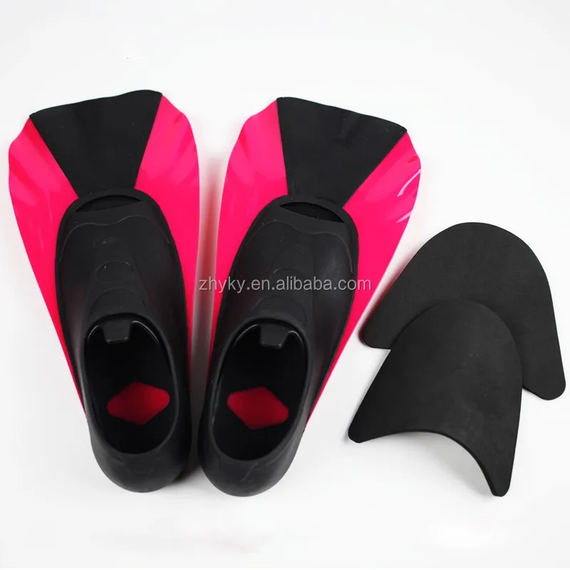 Soft Foot Pockets Flippers For Diving Snorkeling Rubber Swim Fins Buy Foot Pocket Diving