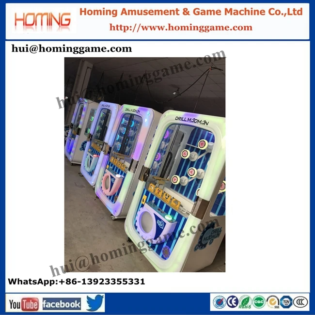 drill madman,Crazy drill master,key master game machine,key master,keymaster,Coin operated game machine,Drill Madman Prize Game Machine,Key Master Prize Game Machine,Amusement Redemption Prize Game .jpg