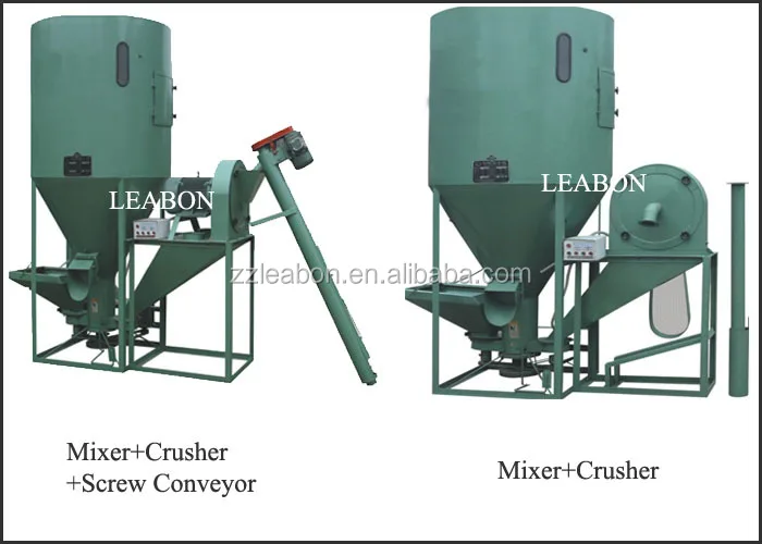 3kw Motor 1t/batch Electric Feed Mixer Grinder Buy Electric Feed