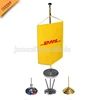 Country Flag Customized Design Mini Table Flag Jamaica Office Table Flag With Stainless Flagpole