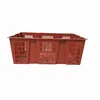 20L Widely used excellent rectangle used plastic heavy duty collapsible crates