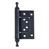 4inch Crown head Folding Butt HingesTone Home Furniture Hardware Door Hinge Easy to Install Heavy Duty Stainless Steel Hinge