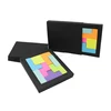 2018 colorful tetris puzzle sticky note for kids