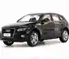 Faw original 2013 SUV model of the Q5 1:18 black car model