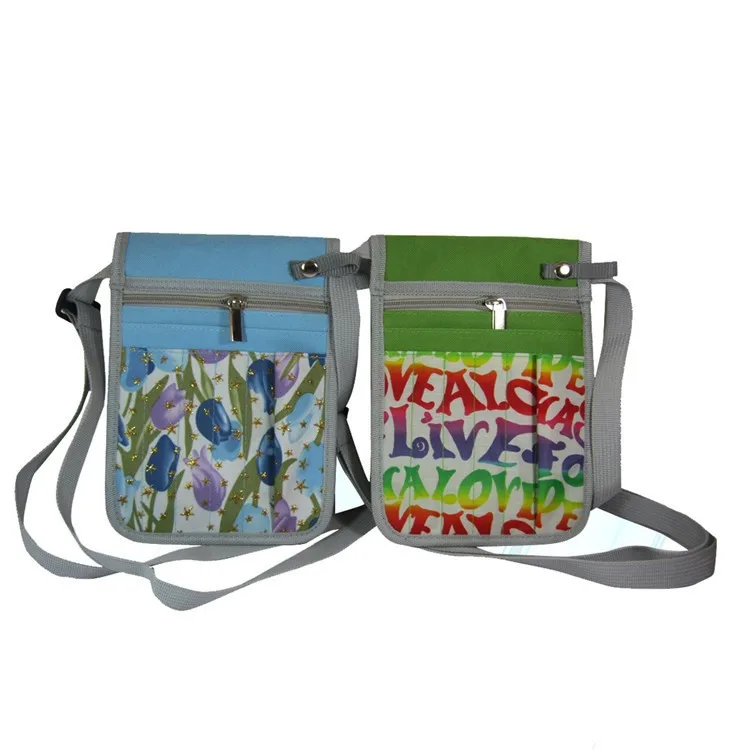 Oem Custom Made Medical Branded Sling Nurses Sling Pouch Bag Nurse