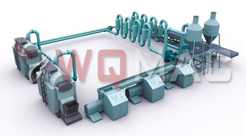 sawdust screw extruder