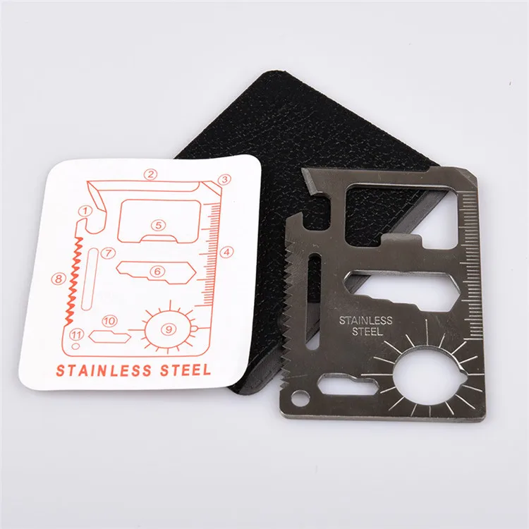 Camping outdoor Multi-function Tool credit card/Camping Knife/Survival Tools