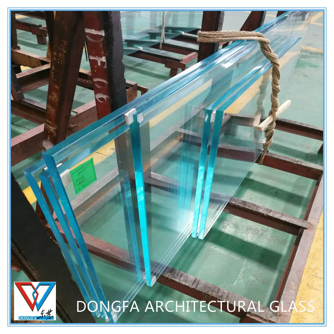 15 / 19 Mm Starphire Ultra Clear Toughened Glass With Ce Buy Ultra