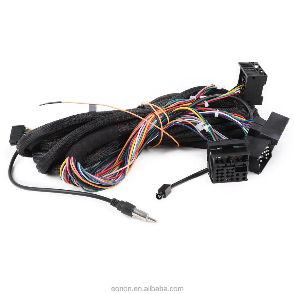 Eonon A0577 17 Pin+40 Pin Extended Installation Wiring Harness For Bmw Ga6150f/ga6166f/ga6201f - Buy A0577 Wiring Harness For Bmw,A0577 12 Pin+40 Pin Wiring ...