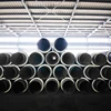 water insulation pipeline seamless pipe covered insulation material and HDPE sleeve for water floor heating systems