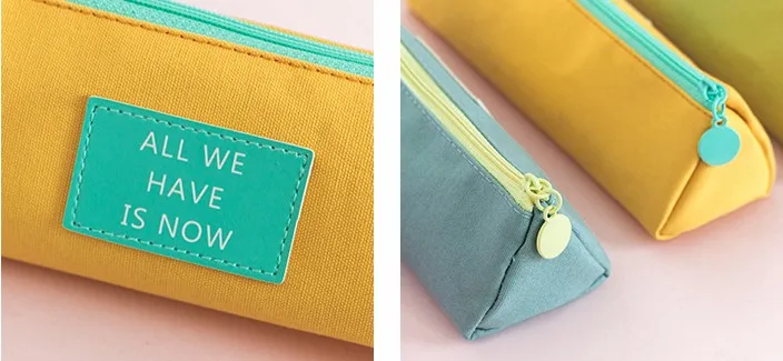 More styles large-capacity pencil case simple ins creative pencil bag stationery pencil case