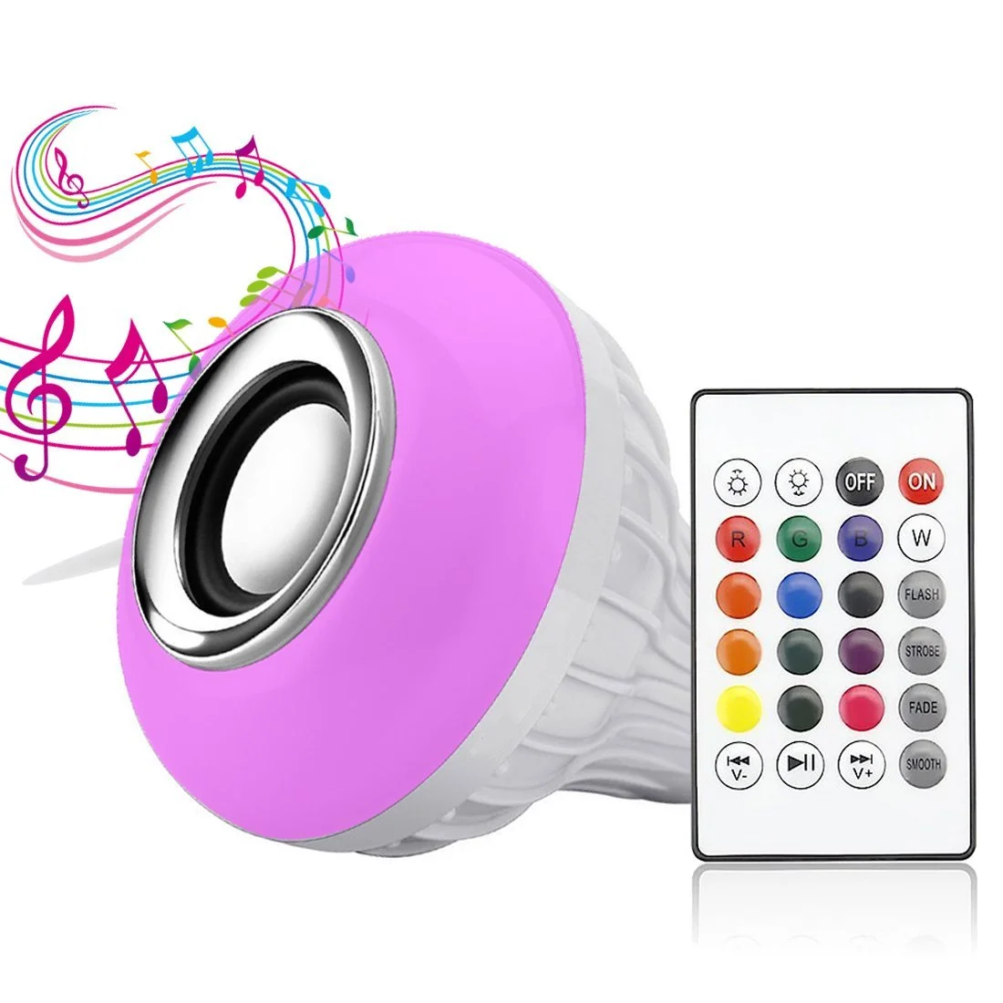 led light bulb and remote