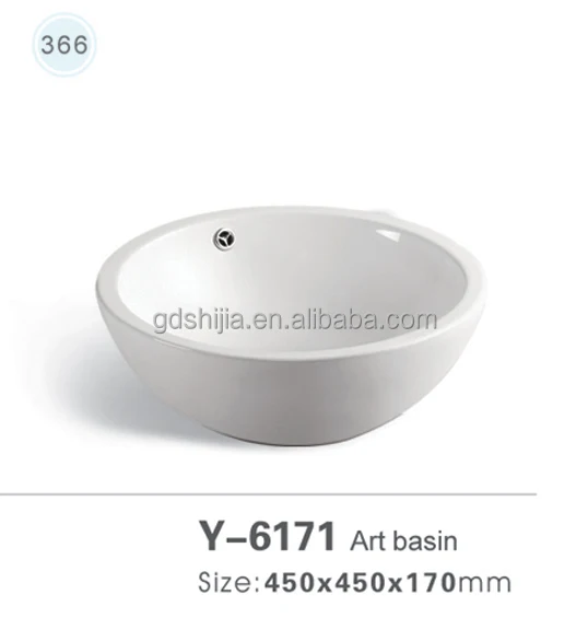 round washing bowl