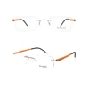 RIGA 2018 Japanese Latest Rimless Frameless Italy Design Spectacles Men Optical Glasses Frames Lunette De Vue Pour Homme