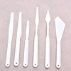 Hot Sale Popular Tools 6pcs Set Plastic Pottery tool Oven Bake Modeling Clay Tool for Shaping and Sculpting