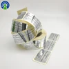 Custom Personalized Printing Vinyl Glossy Silver Foil Label Sticker Roll